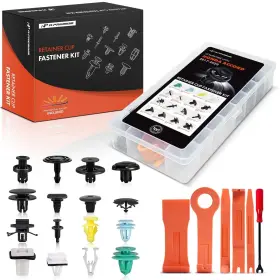 A-premium Aprcf4748 A-premium 16 Sizes 36.96oz Bumper Fender Weatherstrip Retainer Clips Kit Comp