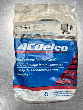 12173581 Ac Delco 346w Oem High Energy Ignition Lead Wire Gm