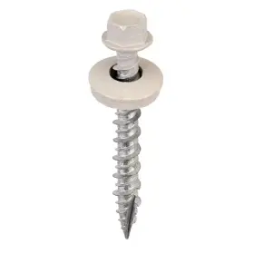 Acorn Hardware 313047470461 #9 X 1-1/2 Inch Light Gray Hex Metal To Wood Screws Bag Of 250