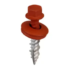 Acorn Hardware 313107131141 # 9 X 1 Inch Barn Red Hex Metal To Wood Screws Bag Of 250