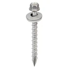 Acorn Hardware 445046127169 #9 X 2 Inch Galvanized Hex Metal To Wood Screws Bag Of 250