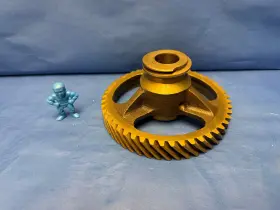 Alfa Laval 515776-03 Bronze Worm Wheel 51577603 Id 7/8 Inch Od 5-3/4