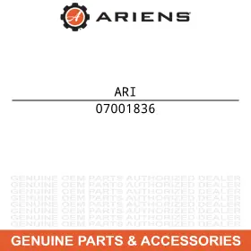 07001836 Ariens Nut Coupling . 312 18 5.715 Zenith Sd Rd Pro-turn Ev E 52 60 48