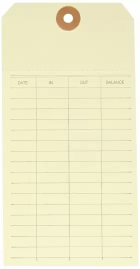 Aviditi 841436084062 Inventory Tags With Printed Carbonless Top Sheet And Stub 8 6 1/4 Inch X #2