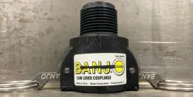 75b3 Banjo Corporation 75b3/4 Cam Lever Couplings 3/4 Inch Female Coupler X Male Thread