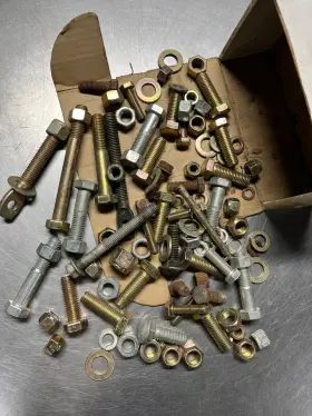 Hdw06434 Boss Snowplow Partial Fastener Kit Large Bolt Lot 13 Lbs