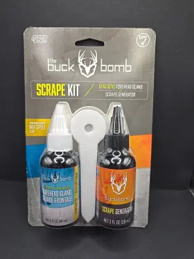 200040 Buck Bomb Bbuck Scrape Kit Forehead Gland And Generator Scents K