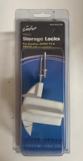 901017w Carefree Of Colorado Planogram Storage Lock Camper Trailer White