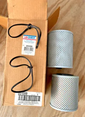 Carquest 85599 Genuine Oil Filter Kit With Gaskets 551599