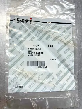 Case Ih 198410a1 Genuine Oem Cnh Large Plate Inch Excavator Control Pattern