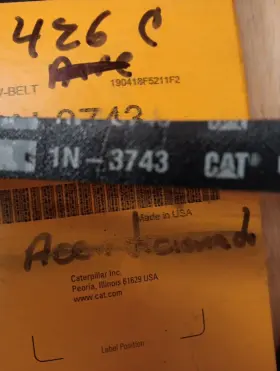 1n-3743 Cat V-belt #2