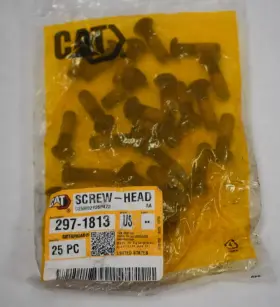 297-1813 Cat 287-1813 Caterpillar 5/16 Inch -18 X 1 Rounded Pan Head Hexalobular Screw 25pc