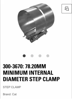300-3670 Cat Brand New Genuine Clamp Assembly 300 -3670