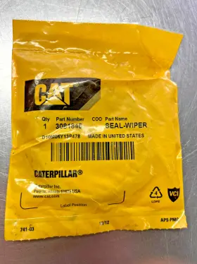 308-1845 Cat Genuine Oem Wiper Seal Caterpillar 3081845