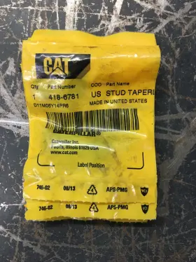 418-6781 Cat New 4 Pack Genuine Caterpillar Taperlock Stud
