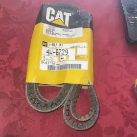 5s-5249 Cat 4w8729 Genuine Oem Belt Set 2 Belts Caterpillar