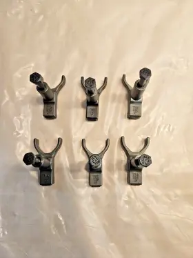 7c-8851 Cat 7c8851 Set Of 6 Genuine C12 Diesel Engine Injector Hold Clamp Caterpillar #2