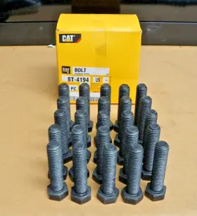 8t-4194 Cat 8t4194 Box Of 25 Caterpillar Bolt Made In Usa Oem