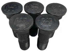 4j-9208 Caterpillar Cat Qty 5 4j9208 Or 1-8 Thread 88.9mm Long Plow Bolt Oem