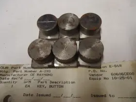 A-233 Ce Raymond Key Button / A233 Inch Lot Of 6