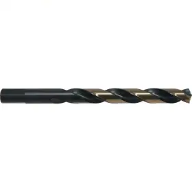 Cle-line C18020 Cle-line Jobber Drill Bit 3/8 Inch 135 Split Black/gold Hss 3-flat 3 Pk 64m