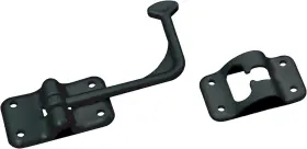 E278 Collection 744110974157 Entry Door Holder 90 Degree Blk Black