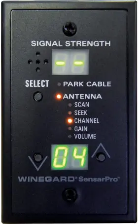 Rfl-332 Company Sensar Pro Signal Meter Black
