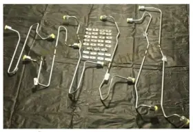 1917941 Ctp Fuel Injection Line Kit 6 Pcs With Clamps Fits Cat- 3406 / 3406b 3406c