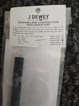Abs-3 Dewey Rods Abs3 J. .30-8mm Caliber Adjustable Bore Saver Rod Guide