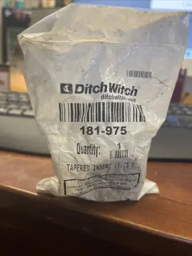 181-975 Ditch Witch Brand New Genuine Tapered Insert 1.75 Inch Free Shipping