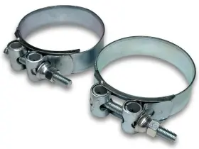 310-895 Ditch Witch T-bolt Clamp 3 In 2 Pack - One Of Two Bent Used