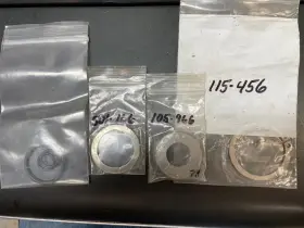 115-456 Ditch Witch 501-166 Washers Snap Ring Oand O-ring 105-966