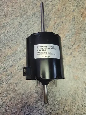 Pf-23129q Dometic Rv Hydro Flame 12vdc Series Furnace Replacement Motor Black 32330