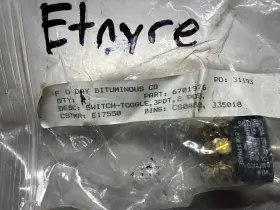 6701976 Etnyre Genuine Toggle Switch 2 Position 3pdt #2