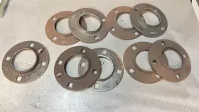 623731 Fafnir G80msb Bearing Flangette 4 Bolt Ford Tractor # 243029 623731- Qty. 9