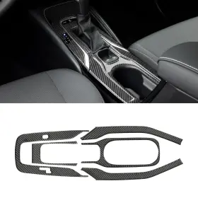 Fancemot 26020 Real Carbon Fiber Gear Shift Panel Trim Compatible With 2020 2026 Toyota C