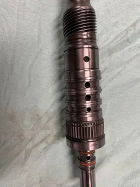 E2az-7060-a Ford Aod Output Shaft 15 Inch 7t Speedo Drive Ft80-ft87 #2
