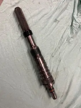 E2az-7060-a Ford Aod Output Shaft 15 Inch 7t Speedo Drive Ft80-ft87