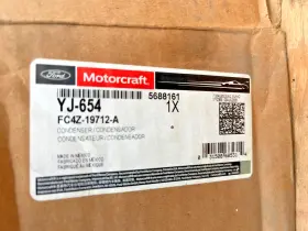 Fc44-19710-cc Ford Yj-654 Genuine Motorcraft Condenser Oem Fc4z-19712-a