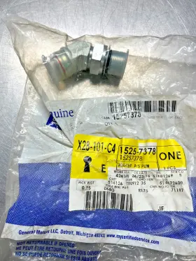 1525-7378 General Motors 15257378 Genuine Oem Gm Power Steering Hose Elbow Fitting Adapter
