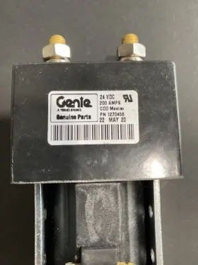 1270457gt Genie New Oem Contactor Drive 24v 180a