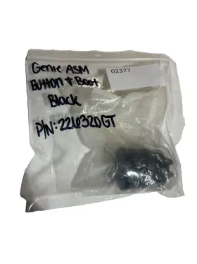 226320gt Genie Oem Button And Boot Black P/n