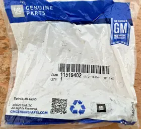 1151-9402 Gmc 11519402 Genuine Oem Gm Frame Mounting Bolt