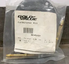 Bk45vgv Gold Value Carburetor Kit