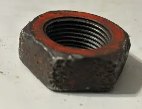 329-1518 Ih Caseih Case - A Used 1-1/8 Inch Jam Nut For 430 470 530 570 730 Tractors #3