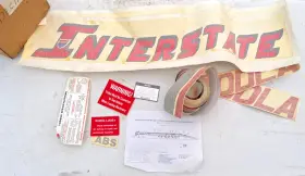 Int-40dla Interstate Genuine 40dla Trailer Decal Kit 6096-1