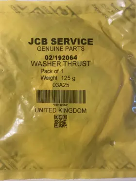 192064 Jcb 02/192064 Genuine Part Thrust Washer