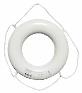 Gw-x-24 Jim Buoy Cal June Uscg Approved No Strap Ring 24 Inch Pack Of 1 White #3