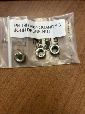 14h1080 John Deere Lot Of 3 Oem Nut