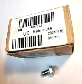 19m7162 John Deere Oem Hexagonal Head Cap Screw M8 X 16 Qty 50